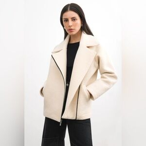 Marcella New York XS Cream Harvey Jacket - New With Tags + Never Worn